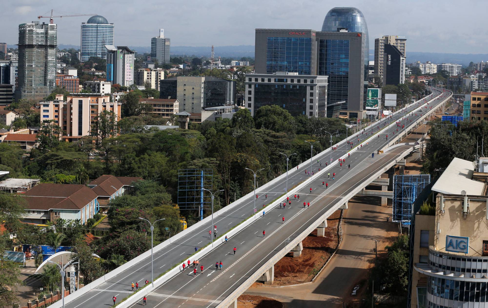 The cityscape on the Nairobi Expressway. As populations grow and more people migrate to cities in search of better opportunities, tackling urban poverty and inequality has become more urgent than ever before. | REUTERS