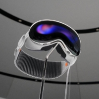 Apple Vision pro headsets at the company\'s headquarters in Cupertino, California, on Monday. While virtual reality remains a niche interest outside gaming in much of the world, in Asia the technology has found favor with a wider range of users and sectors. | REUTERS