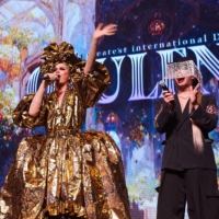 The three visiting \"Drag Race\" queens make their first appearance at Opulence (from left): Denali Foxx, Raja Gemini and Pangina Heals. | MAKOTO NAKAGAWA
