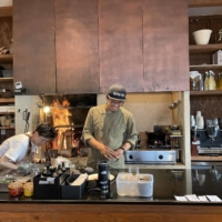 A native of Kumamoto Prefecture, Shodai Onizaki (center) relocated to Ikuchi Island and Soil Setoda following stints in the elite kitchens of Tokyo, Washington and Paris. | KIMBERLY HUGHES
