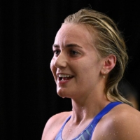 Olympic 200 and 400-meter freestyle champion Ariarne Titmus of Australia has qualified for July\'s world championships in Fukuoka. | AFP-JIJI
