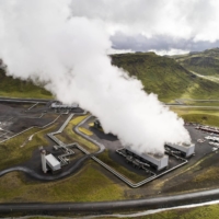 Climeworks is involved in direct air capture efforts at the Hellisheidi geothermal power plant in Iceland. | BLOOMBERG

