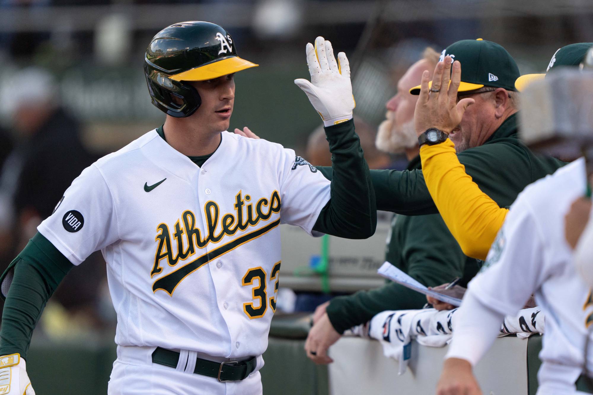 oakland a's home uniform