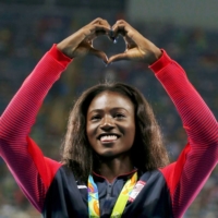 Former Olympic champion Tori Bowie died of complications from childbirth at age 32 last month. | REUTERS