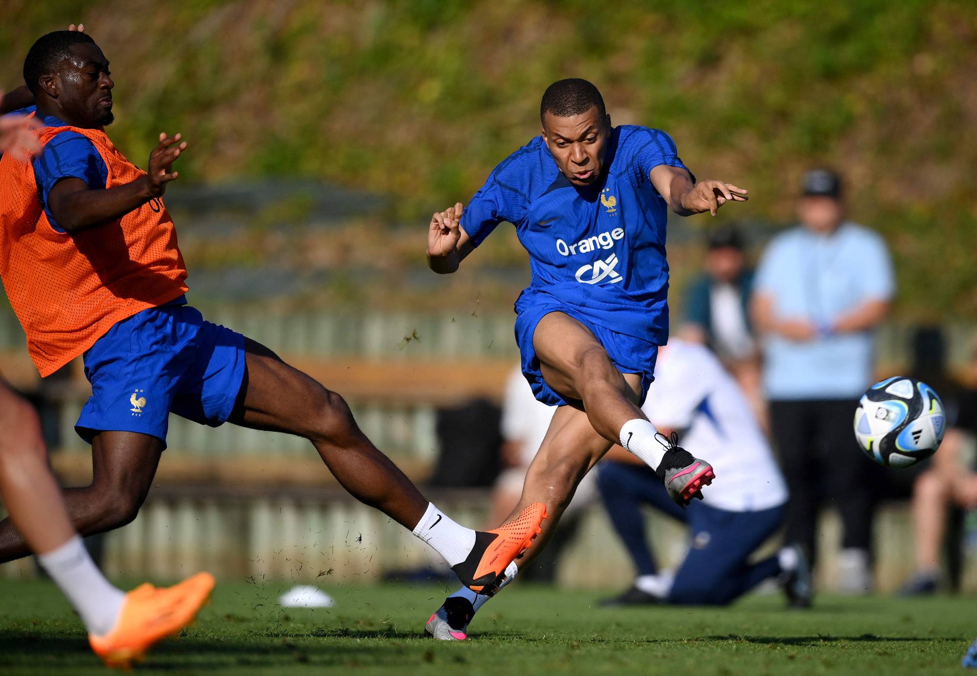 Mbappe orange on sale jersey