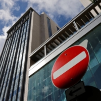 The West Kowloon Magistrates\' Court in Hong Kong. A Beijing-imposed national security law, which came into effect in June 2020, targets alleged acts of secession, subversion, or collusion with foreign entities. | REUTERS 