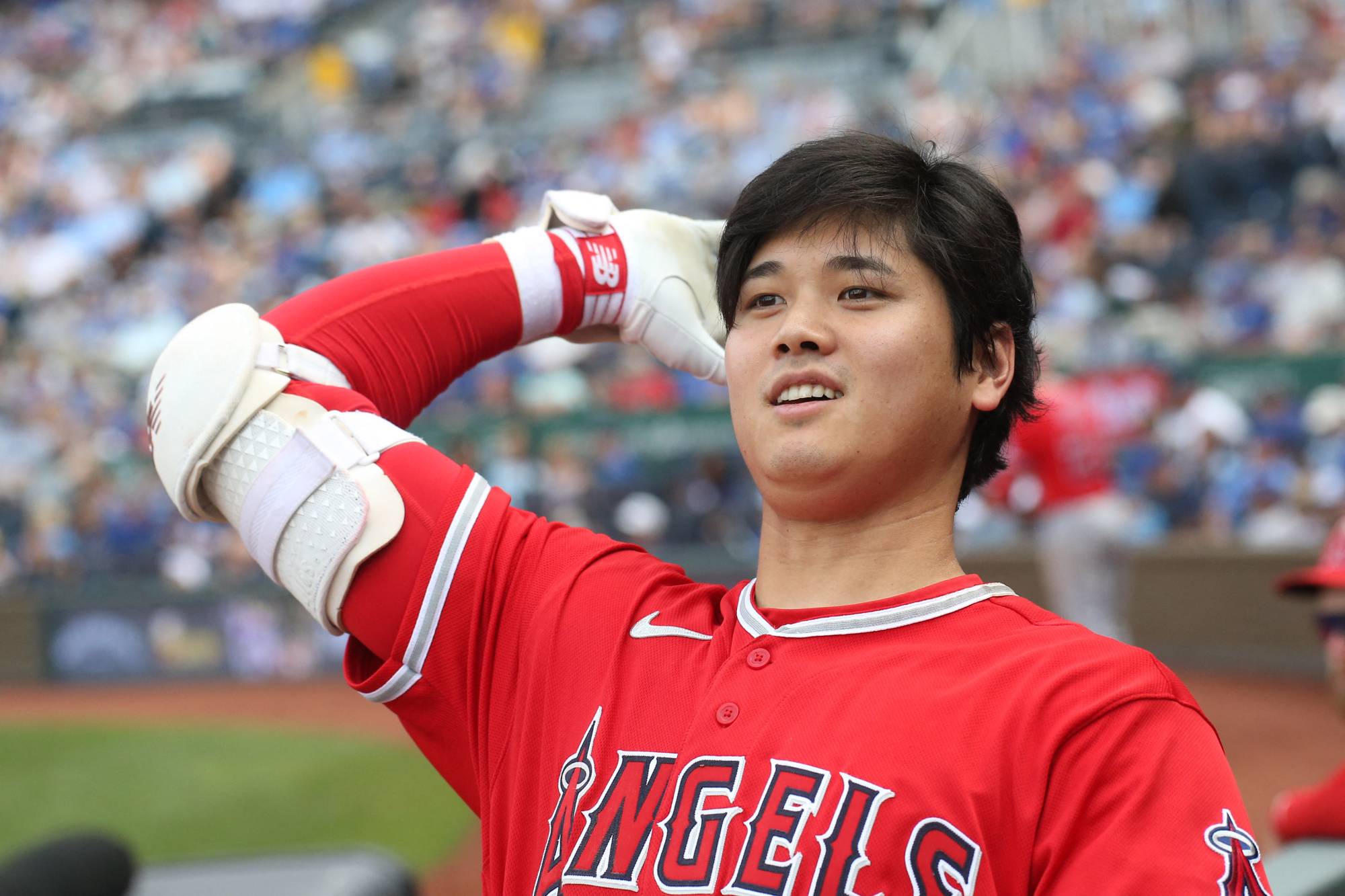 shohei ohtani japanese angels jersey