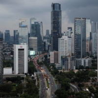 Jakarta\'s business district in August 2022. In recent years, Tokyo’s law firms have sought to tap into markets with a high volume of Japanese businesses. | REUTERS