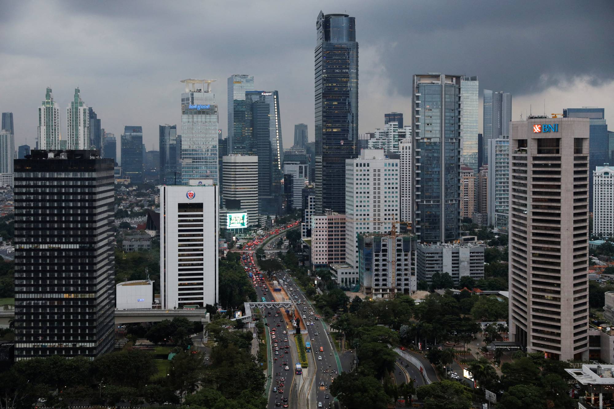 Jakarta's business district in August 2022. In recent years, Tokyo’s law firms have sought to tap into markets with a high volume of Japanese businesses. | REUTERS