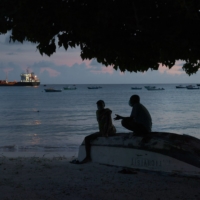 Ships anchored at sea near Bridgetown, Barbados. | BLOOMBERG