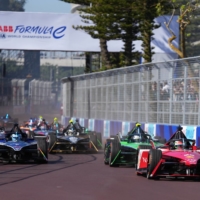 The Formula E Championship began in 2014 with the aim of accelerating the adoption of electric vehicles to counteract climate change. | REUTERS