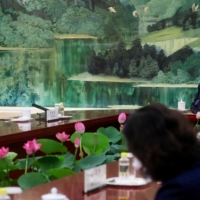 U.S. Secretary of State Antony Blinken meets with Chinese leader Xi Jinping at the Great Hall of the People in Beijing on Monday.  | REUTERS