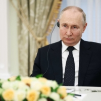 Russian President Vladimir Putin during a meeting in Moscow on Thursday | SPUTNIK / POOL / VIA REUTERS