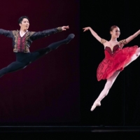 Ryo Sasaki (left) and Sayako Toku dance at the USA International Ballet Competition in Jackson, Mississippi, on Friday. | AP / VIA KYODO