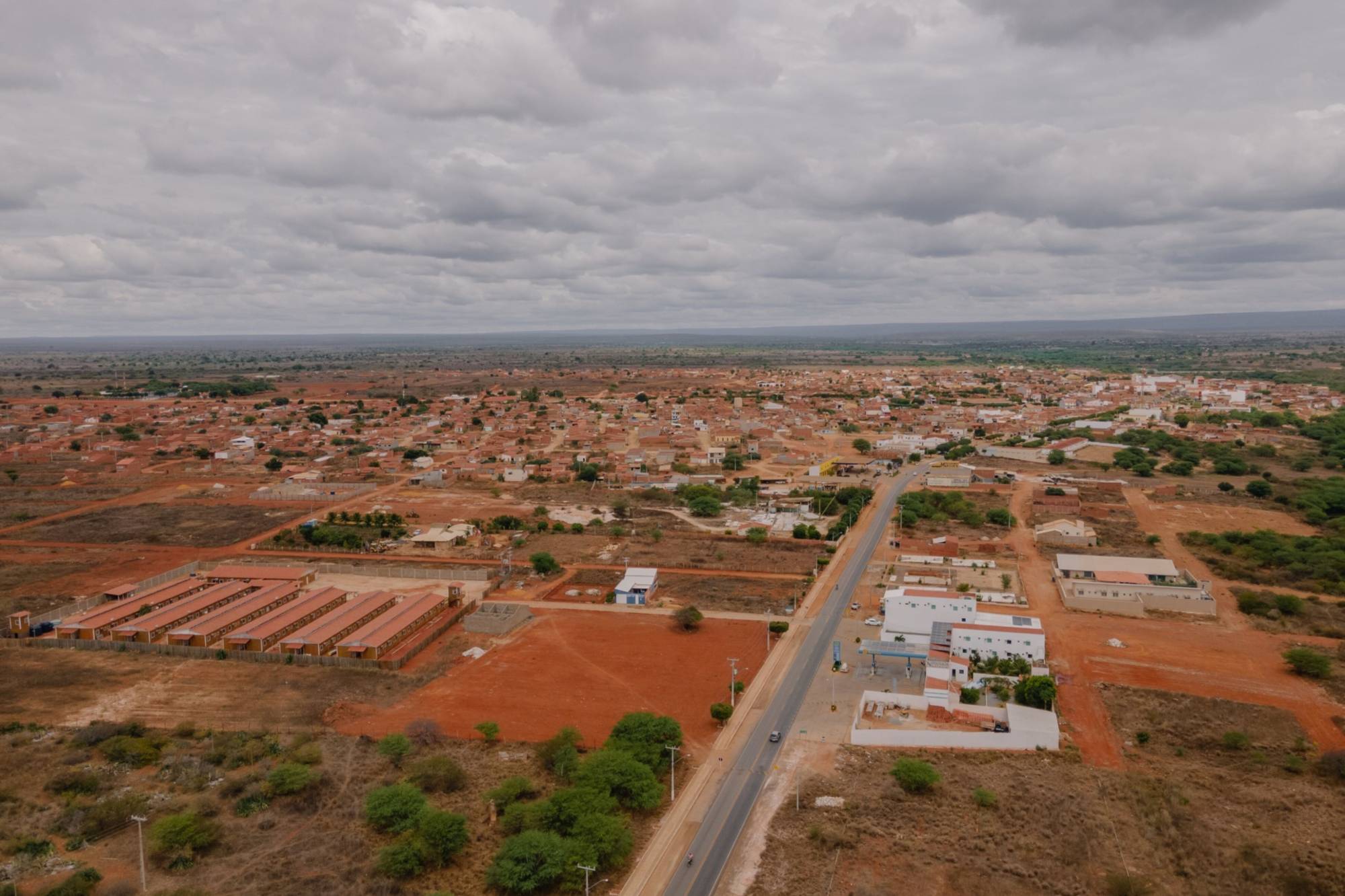 The city of Ourolandia, in Bahia state, experienced economic growth with the arrival of large wind developers. | Bloomberg