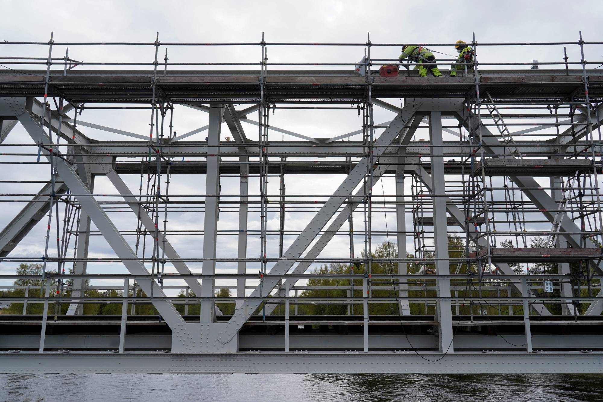 A bridge over the Raumo River in Tornio, Finland | REUTERS