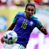 Brazilian women\'s soccer star Marta is the country\'s all-time leading scorer with 117 goals. | REUTERS