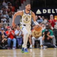 Pacers guard Tyrese Haliburton was named to the U.S. roster for the this year\'s FIBA World Cup on Thursday. | USA TODAY / VIA REUTERS