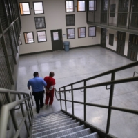 Incarcerated people are especially vulnerable to high temperatures not just because they lack air conditioning but because prison architecture makes staying cool difficult. | GETTY IMAGES / VIA BLOOMBERG
