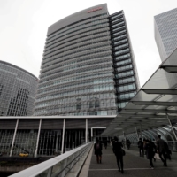 Nissan\'s global headquarters building in Yokohama in 2018 | REUTERS