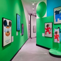 Among the works of art displayed at Made in Japan, an exhibition of 73 historic Japanese posters at the Poster House museum in New York, are entries from the Hiroshima Appeals series such as Eiko Ishioka and Charles White III’s 1990 poster of Mickey Mouse covering his eyes, which triggered a cease-and-desist order from the Walt Disney Company. | 
