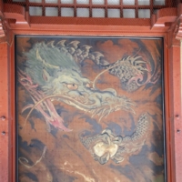 The painting as seen before the July 8 incident  | SENSOJI TEMPLE / VIA KYODO
