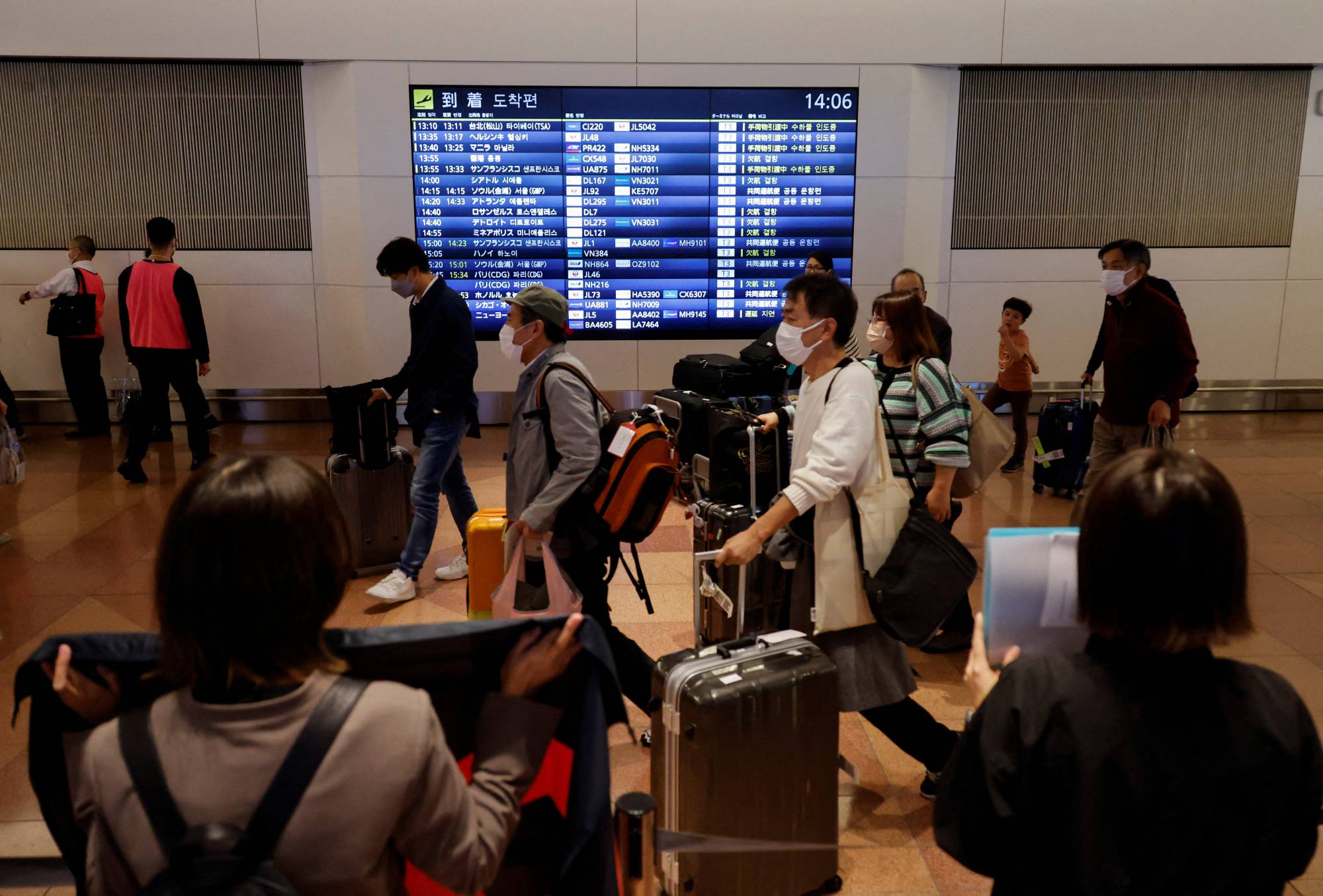 In an attempt to return inbound tourism to pre-pandemic levels, expect Haneda to handle more traffic alongside Narita in the months and years to come. | REUTERS