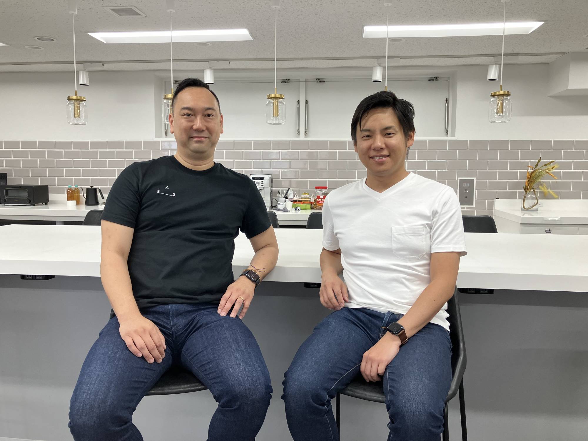 Founders of LaunchStarz Kenny Lum (left) and Satoshi Miyagawa | KAZUAKI NAGATA 