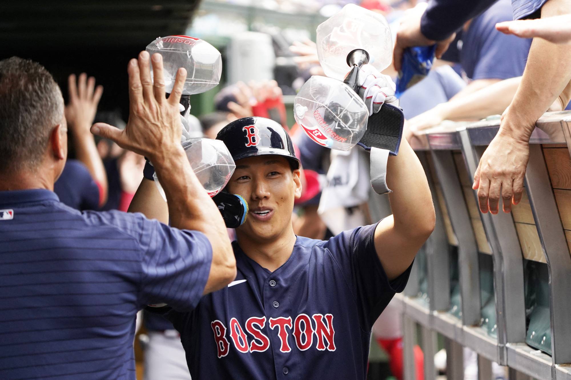 Masataka Yoshida hits grand slam in Red Sox win; Shohei Ohtani