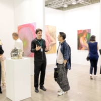 Tokyo Gendai turned the 20,000-square-meter exhibition hall at the Pacifico Yokohama convention center into a temporary bonded area for its inaugural event earlier this month.  | COURTESY OF TOKYO GENDAI