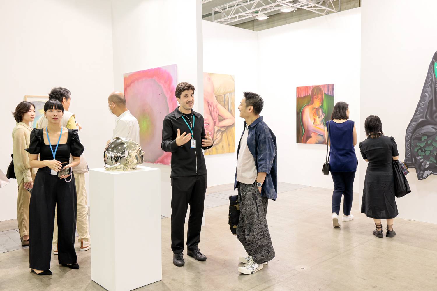 Tokyo Gendai turned the 20,000-square-meter exhibition hall at the Pacifico Yokohama convention center into a temporary bonded area for its inaugural event earlier this month. | COURTESY OF TOKYO GENDAI