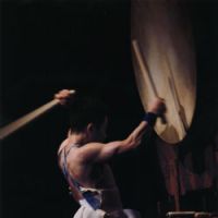 Bang away: Eitetsu Hayashi at his taiko drum | NATIONAL THEATER OF JAPAN