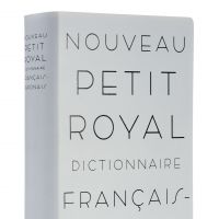 \"etit Royal French- Japanese Dictionary\" (1996) designed by Kazunari Hattori | &#169; 2011 \"Nichirin no Isan\" Seisaku Iinkai