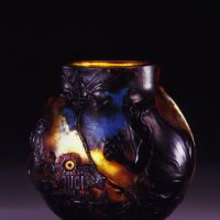 Vase, \"Souci de plaire\" by Emile Galle, | KITAZAWA MUSEUM OF ART