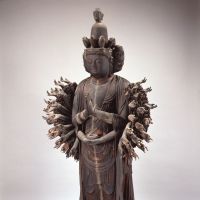 Important Cultural Property \"Thousand- Armed Kannon (Skt., Avalokitesvara)\" (Heian Period, Early 11th Century) | ZENSHO-JI TEMPLE,RITTO-CITY, SHIGA-KEN