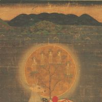 \"Kasuga Deer Mandala\" (Kamakura Period, 12th-14th century) | NARANATIONAL MUSEUM, NARA