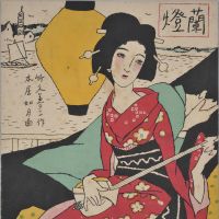 \"Senoo Gakufu No.44: Beautiful Light\" (1917) by Yumeji Takehisa | THE NATIONAL MUSEUM OF MODERN ART, KYOTO