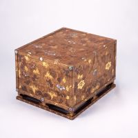 \"Sutra Box with Flower Scroll Design in Maki-e\" (19-20th Century) by Hikobei Nishimura (Zohiko) | MITSUI MEMORIAL MUSEUM