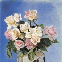 \"Roses\" by (1934) Sotaro Yasui | MENARD ARTMUSEUM