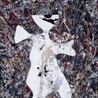 \"Cut Out\" (1948-58) by Jackson Pollock | OHARA MUSEUM OF ART