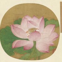 \"Blossoming Lotus\" (Song Dynasty, 13th century) | COLLECTION OF THE PALACE MUSEUM, BEIJING, CHINA