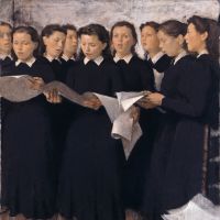 \"Chorus\" (1941) by Ryohei Koiso | HYOGO PREFECTURAL MUSEUM OF ART