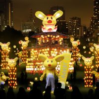 Street spirit: Antenna\'s \"Roppongi Rokuyo-do,\" shown as a rendering above, is a main attraction at Roppongi Art Night 2012. | ANTENNA