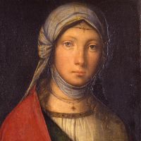 \"A Romani Girl\" by Boccaccio Boccaccino (c. 1504-05) | FIRENZE, GALLERIA DEGLI UFFIZI/ &#169; GABINETTO FOTOGRAFICO DELLA S.S.P.S.A.E E PER IL POLO MUSEALE DELLA CITTA DI FIRENZE