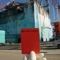 \"Red card\" (2011). | &#169; 2011 CHIM&#8593;POM; COURTESY OF MUJIN-TO PRODUCTION, TOKYO
