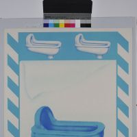 \"Blue Cake\" (1967) by Shoichi Ida | &#169; AI YAMAGUCHI, COURTESY MIZUMA ART GALLERY