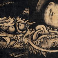 Thrill of the beast: A detail of \"Dragon and Clouds\" by Soga Shohaku (1763). | &#169; 2012 MUSEUM OF FINE ARTS, BOSTON