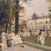 Standing up to  Impressionism: \"Reception at Malmaison\" (1802) by Francois Flameng | &#169; THE STATE HERMITAGE MUSEUM, ST. PETERSBURG, 2012