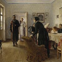 \"They Did Not Expect Him\" (1884-1888) | &#169; THE STATE TRETYAKOV GALLERY