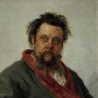 Friends in rebellion: \"Portrait of the Composer Modest P. Mussorgsky\" (1881) | &#169; THE STATE TRETYAKOV GALLERY